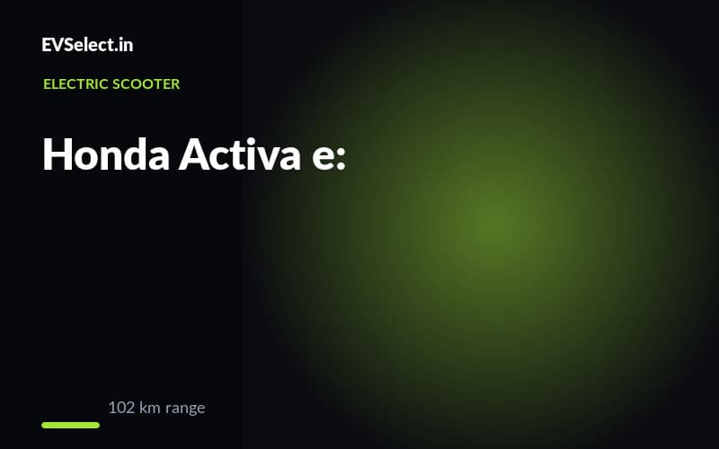 Honda Activa e: